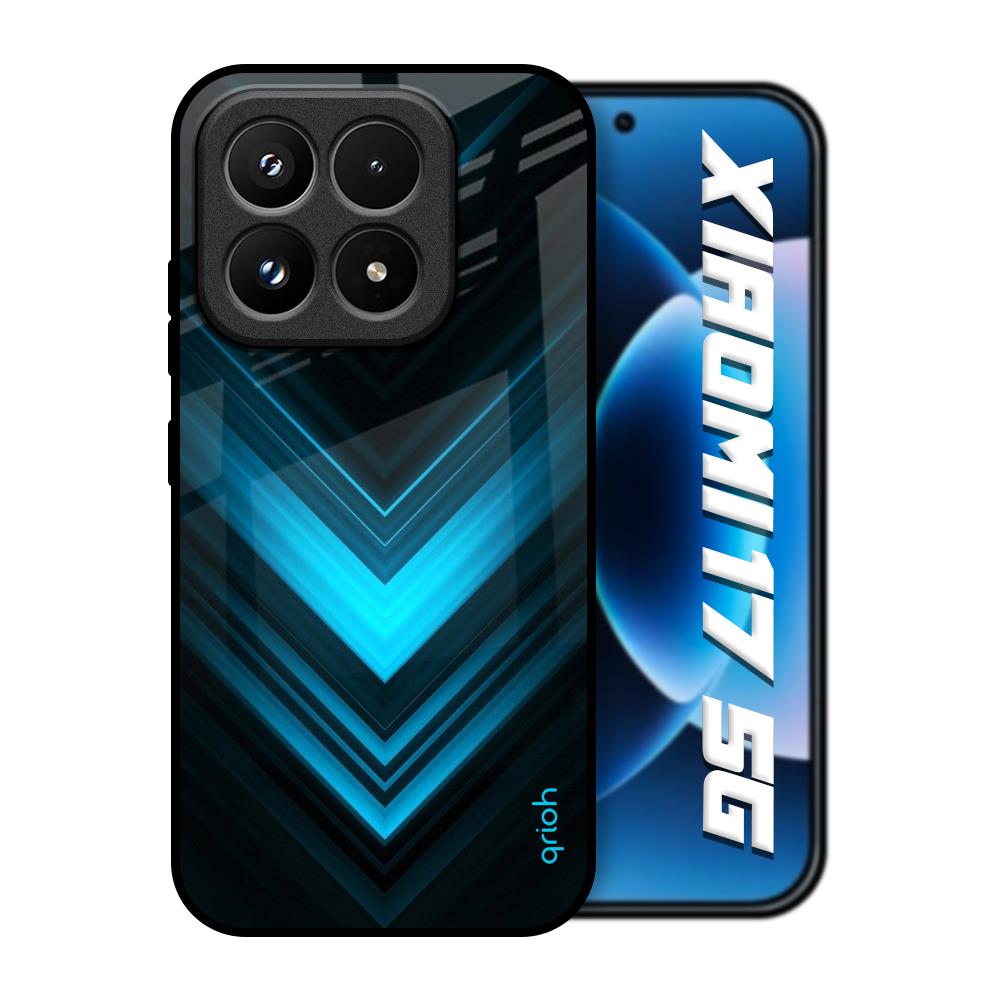 Vertical Blue Arrow Xiaomi 17 5G Glass Back Cover Online