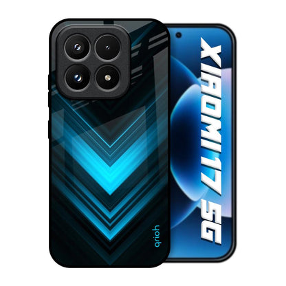 Vertical Blue Arrow Xiaomi 17 5G Glass Back Cover Online