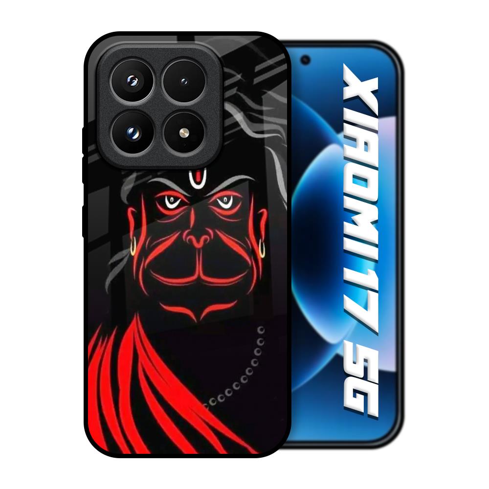 Lord Hanuman Xiaomi 17 5G Glass Back Cover Online