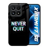 Never Quit Xiaomi 17 5G Glass Back Cover Online
