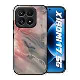 Pink And Grey Marble Xiaomi 17 5G Glass Back Cover Online