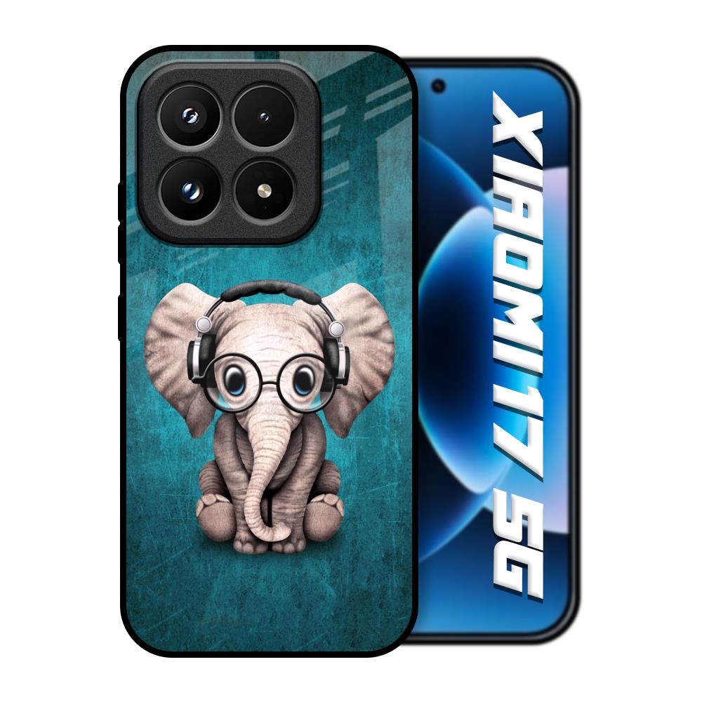 Adorable Baby Elephant Xiaomi 17 5G Glass Back Cover Online