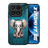 Adorable Baby Elephant Xiaomi 17 5G Glass Back Cover Online