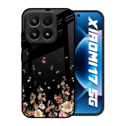 Floating Floral Print Xiaomi 17 5G Glass Back Cover Online