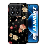 Black Spring Floral Xiaomi 17 5G Glass Back Cover Online