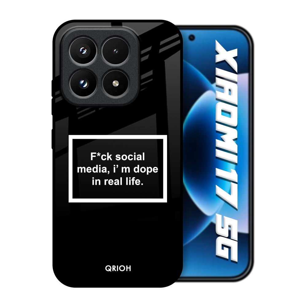 Dope In Life Xiaomi 17 5G Glass Back Cover Online