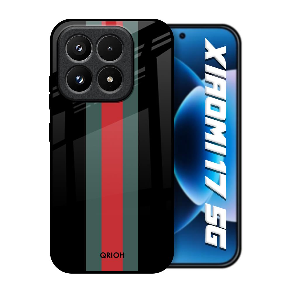 Vertical Stripes Xiaomi 17 5G Glass Back Cover Online