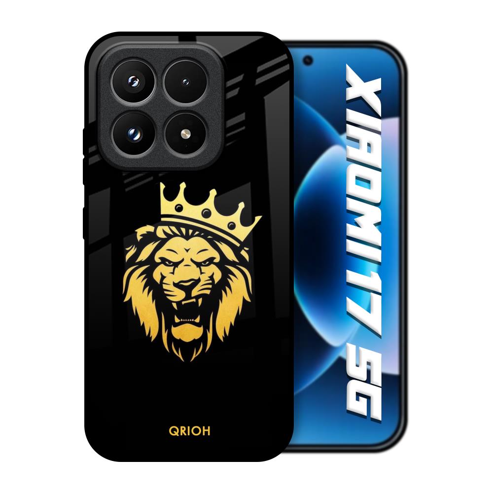 Lion The King Xiaomi 17 5G Glass Back Cover Online