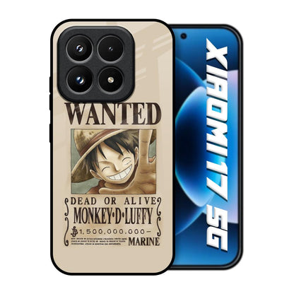 Luffy Wanted Xiaomi 17 5G Glass Back Cover Online