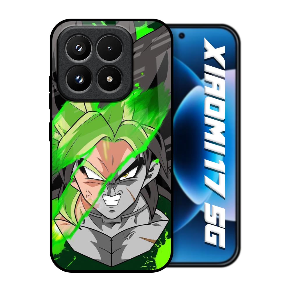 Anime Green Splash Xiaomi 17 5G Glass Back Cover Online