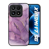 Purple Gold Marble Xiaomi 17 5G Glass Back Cover Online