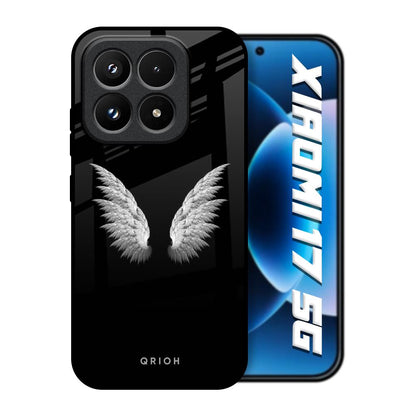 White Angel Wings Xiaomi 17 5G Glass Back Cover Online