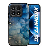 Blue Cool Marble Xiaomi 17 5G Glass Back Cover Online