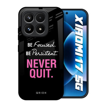 Be Focused Xiaomi 17 5G Glass Back Cover Online