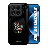 Go Your Own Way Xiaomi 17 5G Glass Back Cover Online
