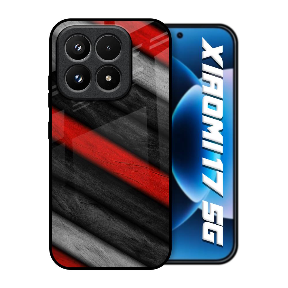 Soft Wooden Texture Xiaomi 17 5G Glass Back Cover Online