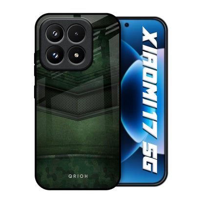 Green Leather Xiaomi 17 5G Glass Back Cover Online