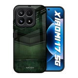 Green Leather Xiaomi 17 5G Glass Back Cover Online