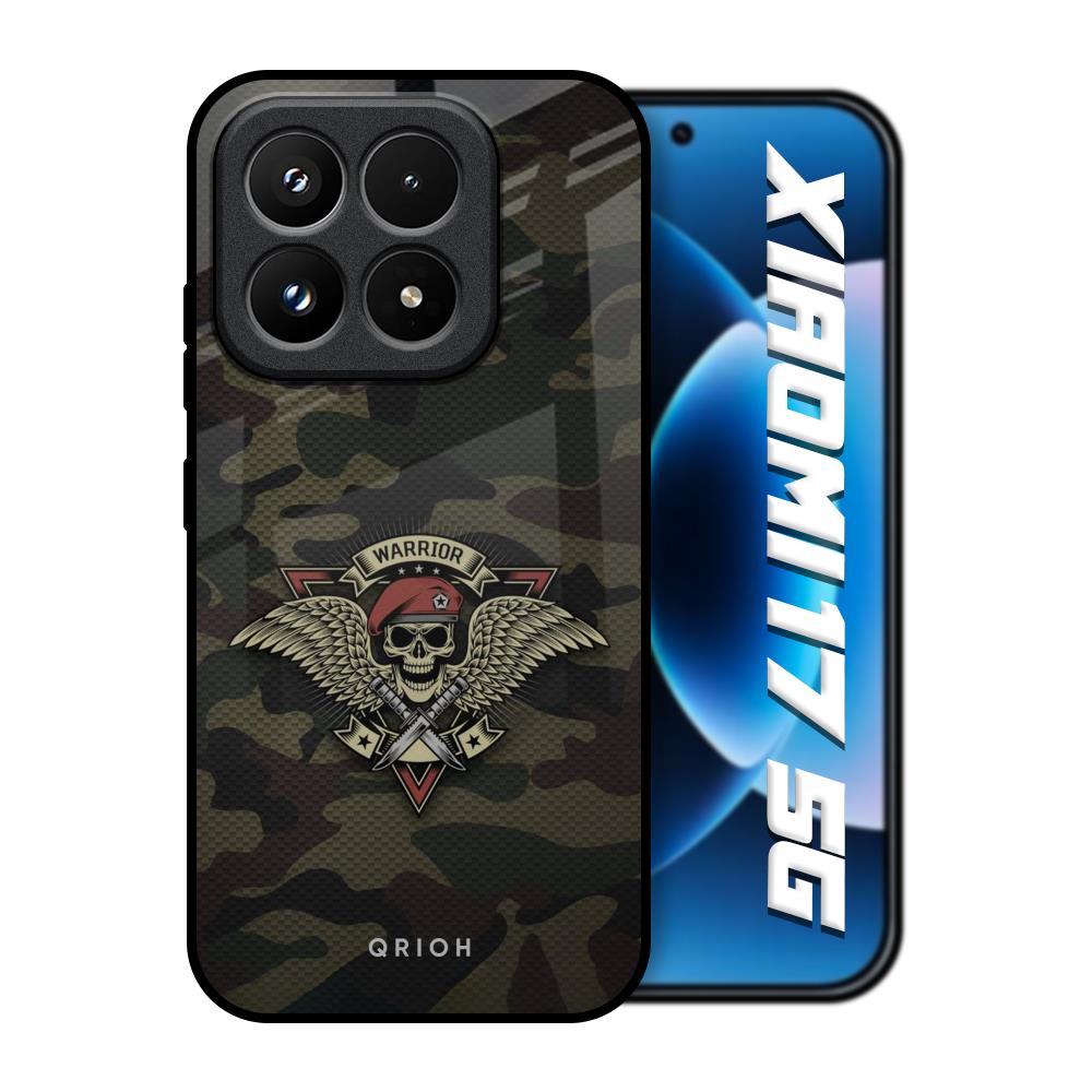 Army Warrior Xiaomi 17 5G Glass Back Cover Online