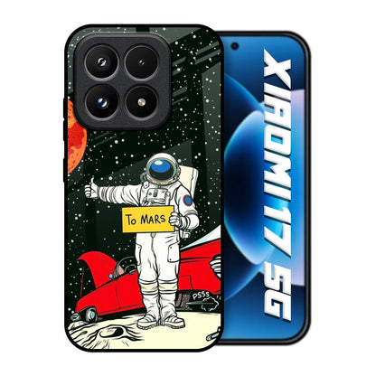 Astronaut on Mars Xiaomi 17 5G Glass Back Cover Online