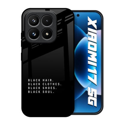 Black Soul Xiaomi 17 5G Glass Back Cover Online