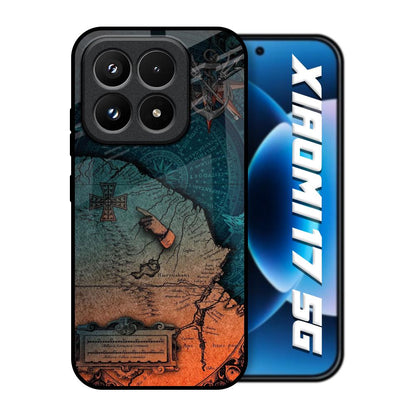 Geographical Map Xiaomi 17 5G Glass Back Cover Online