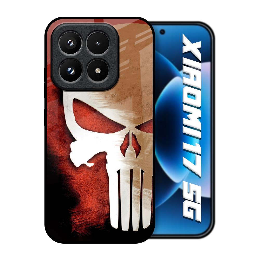 Red Skull Xiaomi 17 5G Glass Back Cover Online