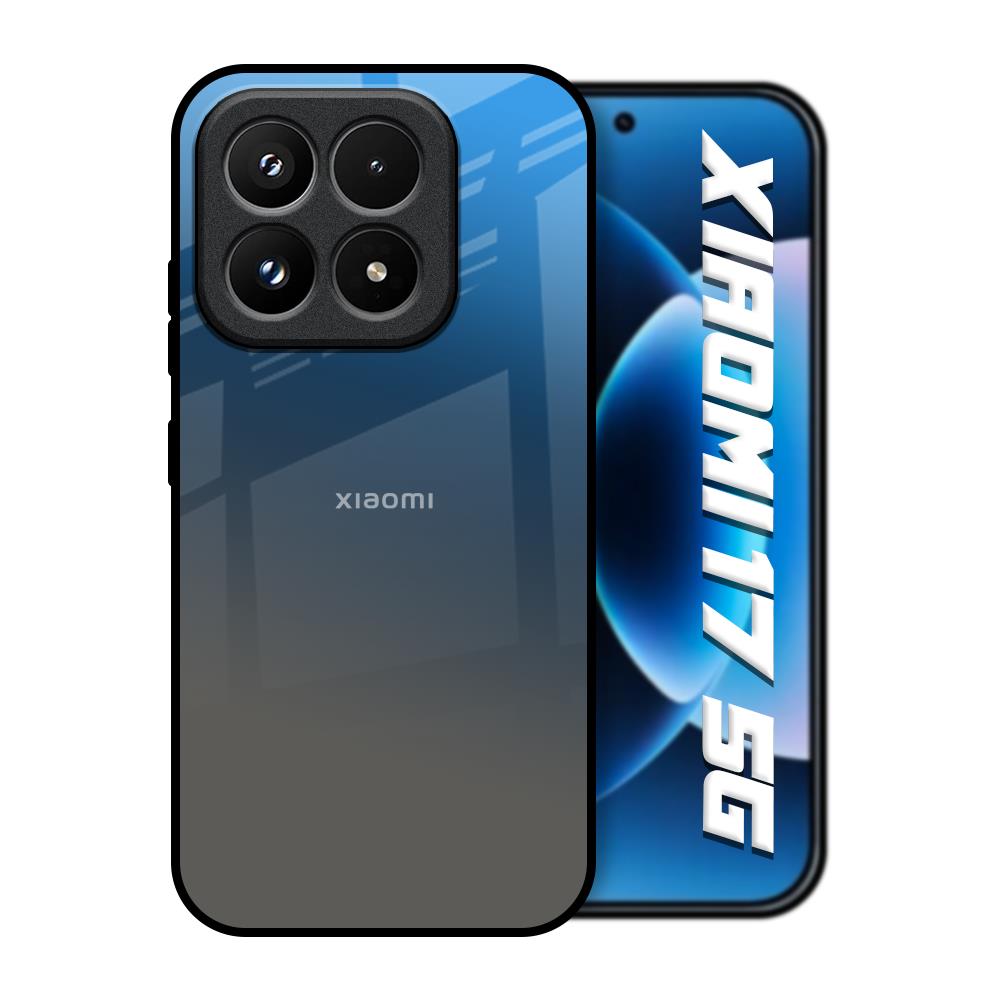 Blue Grey Ombre Xiaomi 17 5G Glass Back Cover Online