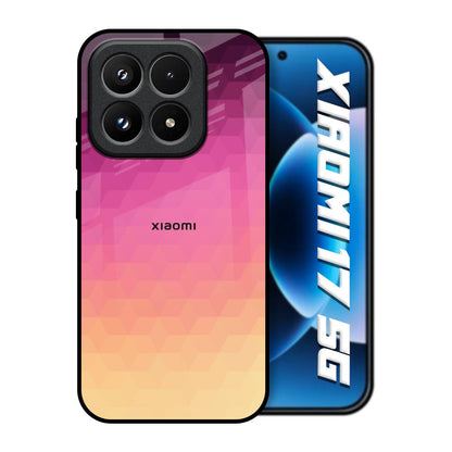 Geometric Pink Diamond Xiaomi 17 5G Glass Back Cover Online