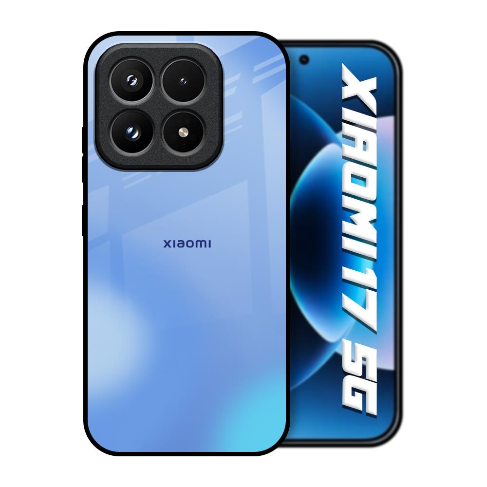 Vibrant Blue Texture Xiaomi 17 5G Glass Back Cover Online