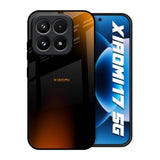 Orange Black Fusion Xiaomi 17 5G Glass Back Cover Online