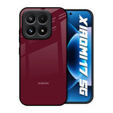 Classic Burgundy Xiaomi 17 5G Glass Back Cover Online