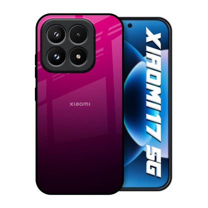 Purple Ombre Pattern Xiaomi 17 5G Glass Back Cover Online