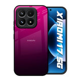 Purple Ombre Pattern Xiaomi 17 5G Glass Back Cover Online