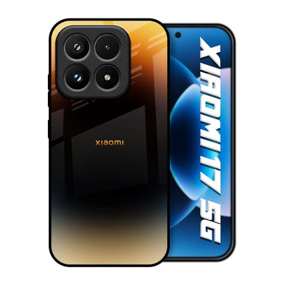 Grainy Yellow Xiaomi 17 5G Glass Back Cover Online