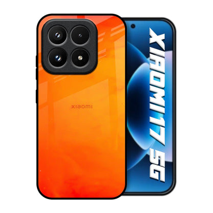 Tangy Orange Xiaomi 17 5G Glass Back Cover Online