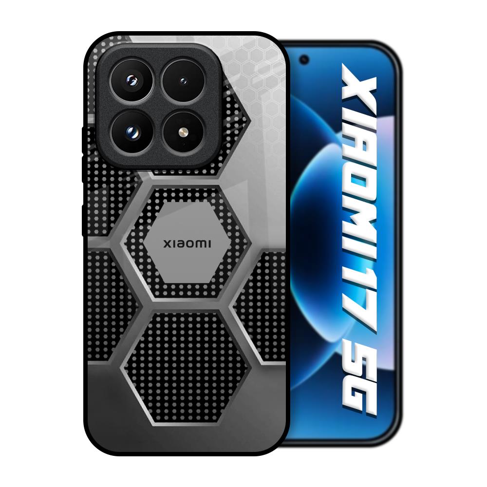 Hexagon Style Xiaomi 17 5G Glass Back Cover Online