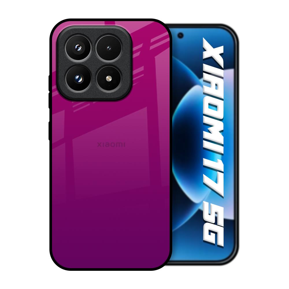 Magenta Gradient Xiaomi 17 5G Glass Back Cover Online