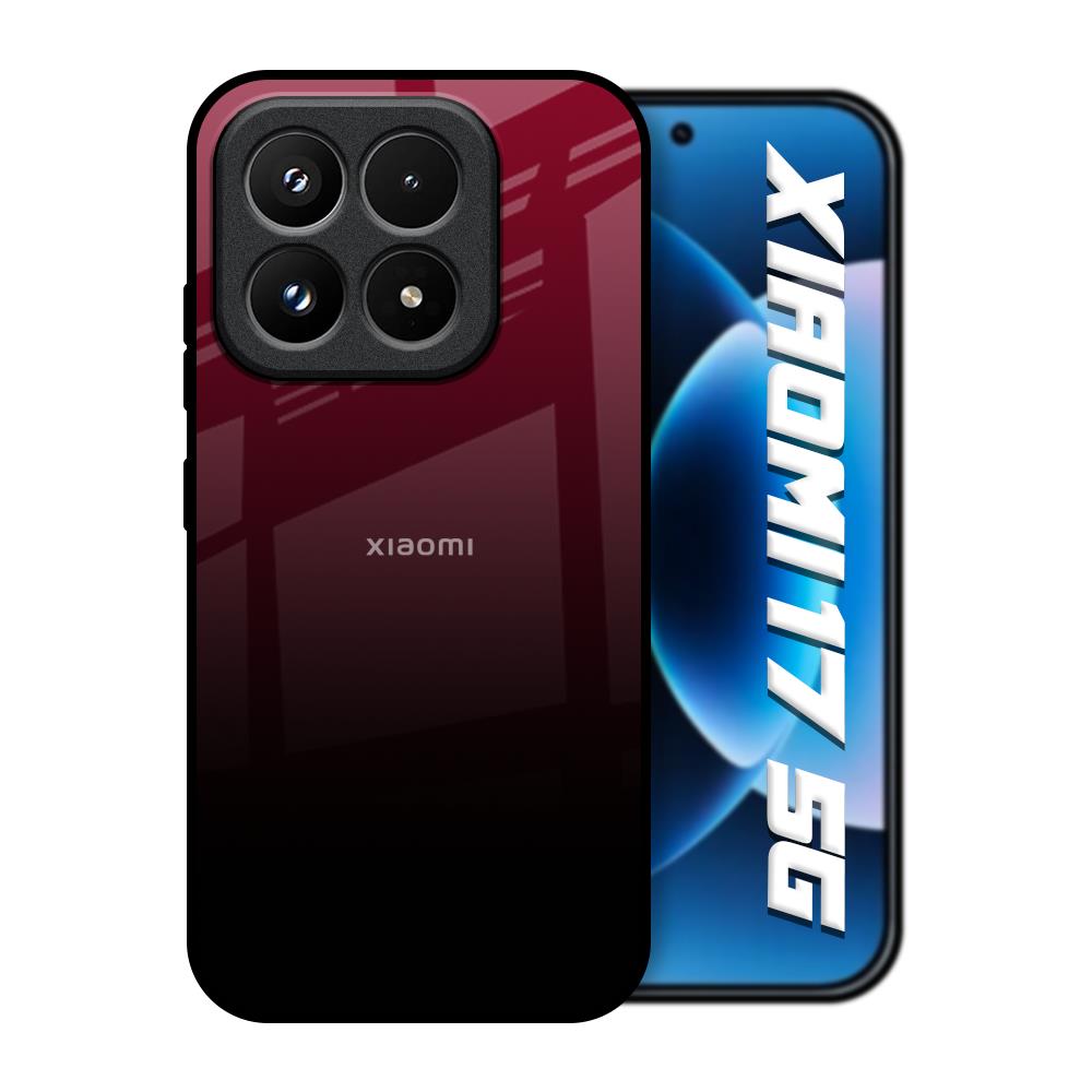 Wine Red Xiaomi 17 5G Glass Back Cover Online