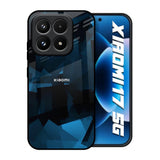 Polygonal Blue Box Xiaomi 17 5G Glass Back Cover Online