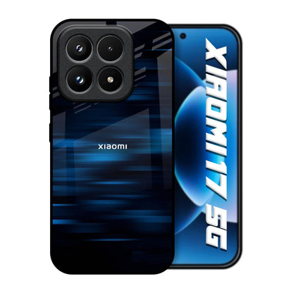 Blue Rough Abstract Xiaomi 17 5G Glass Back Cover Online