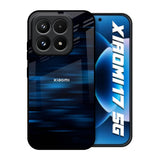 Blue Rough Abstract Xiaomi 17 5G Glass Back Cover Online