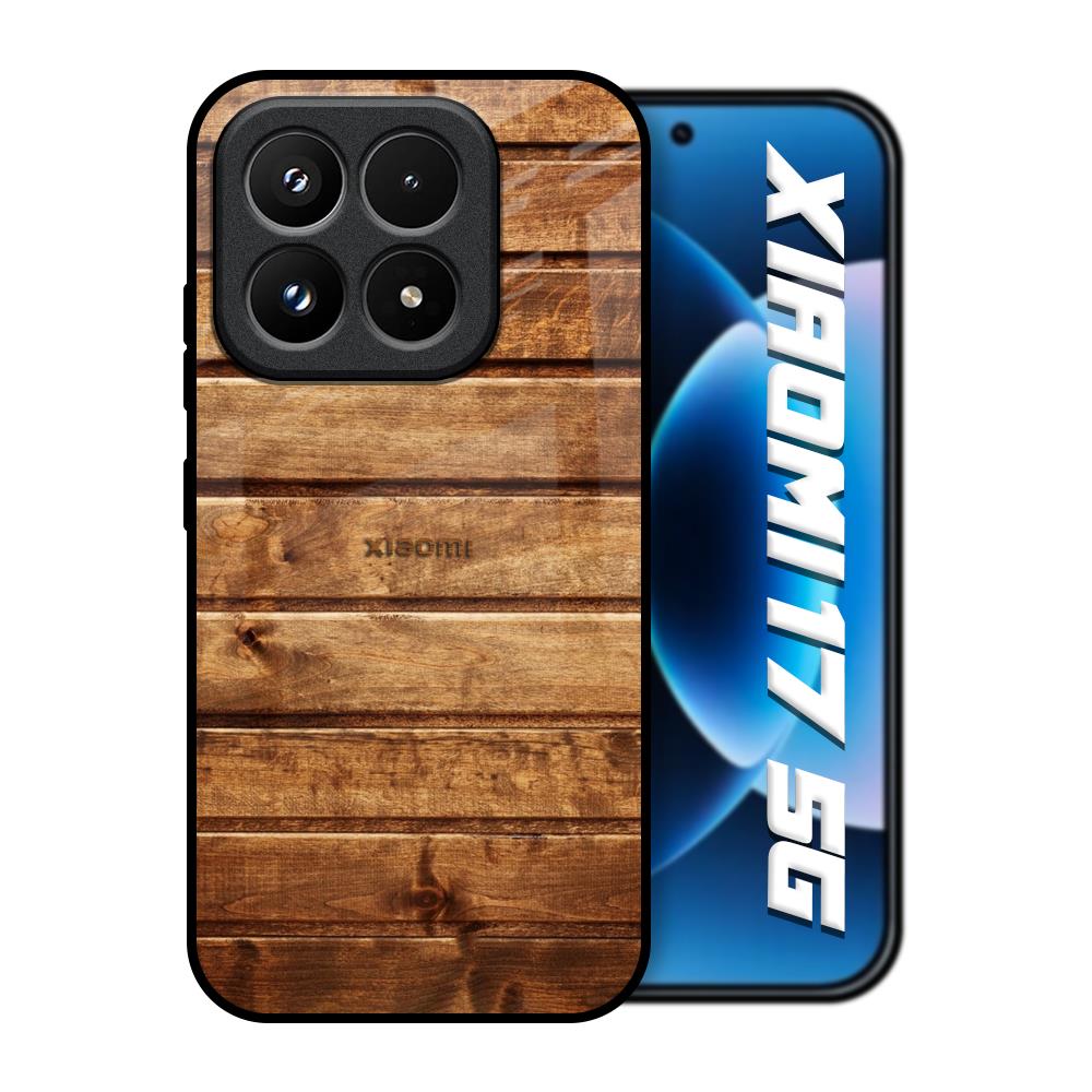 Wooden Planks Xiaomi 17 5G Glass Back Cover Online