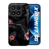 Tropical Art Flower Xiaomi 17 5G Glass Back Cover Online