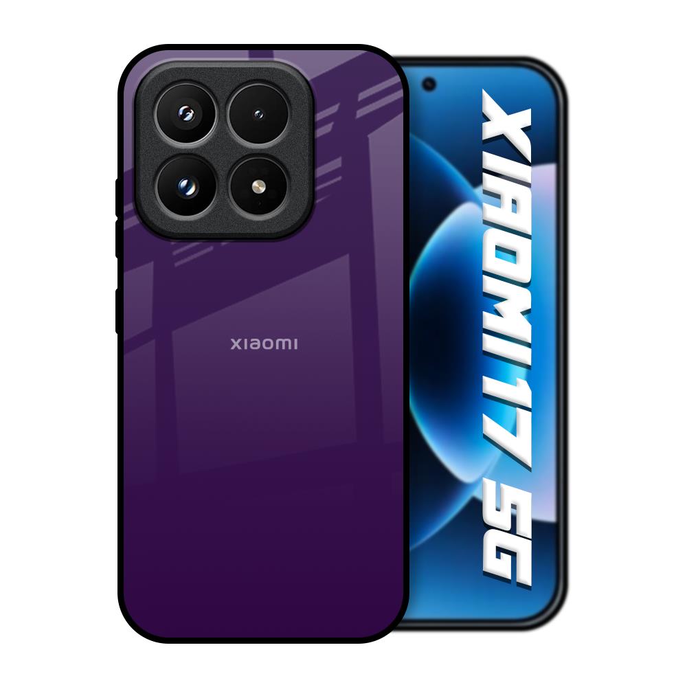Dark Purple Xiaomi 17 5G Glass Back Cover Online