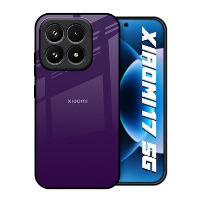 Dark Purple Xiaomi 17 5G Glass Back Cover Online
