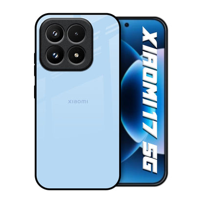 Pastel Sky Blue Xiaomi 17 5G Glass Back Cover Online
