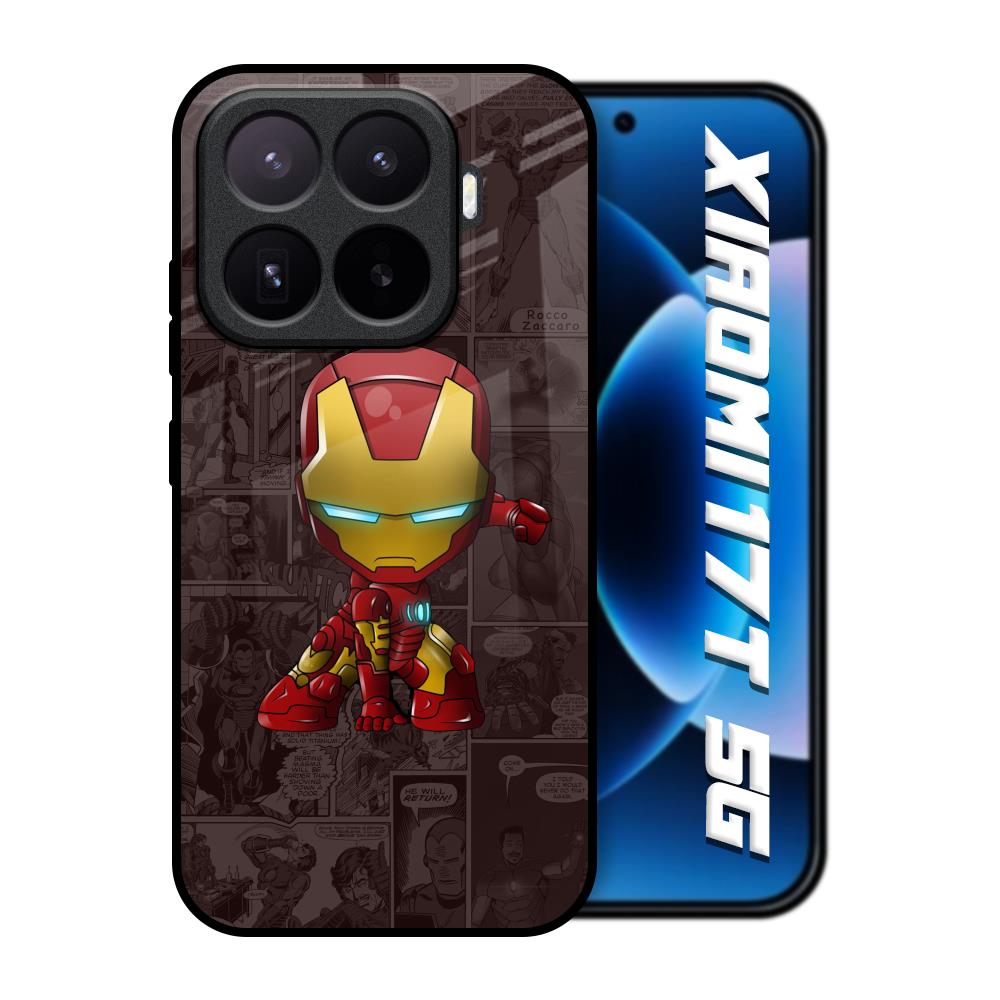 Angry Baby Super Hero Xiaomi 17T 5G Glass Back Cover Online