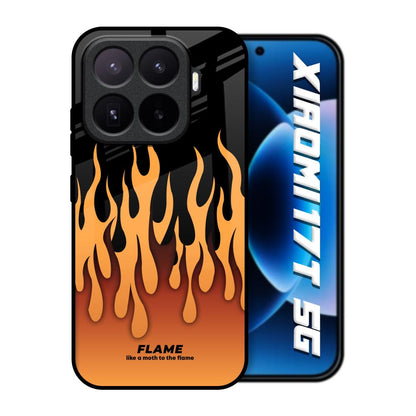 Fire Flame Xiaomi 17T 5G Glass Back Cover Online