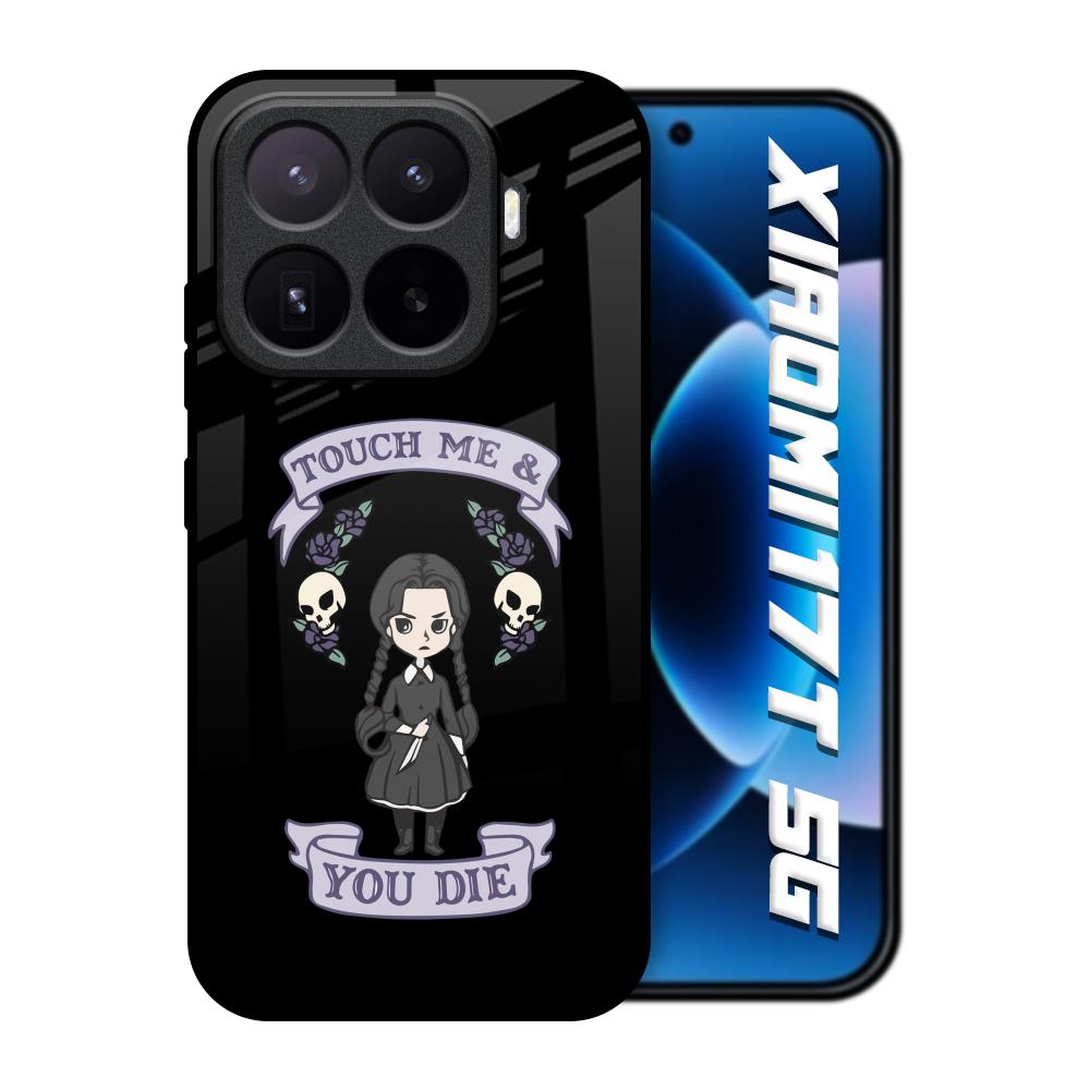 Touch Me & You Die Xiaomi 17T 5G Glass Back Cover Online
